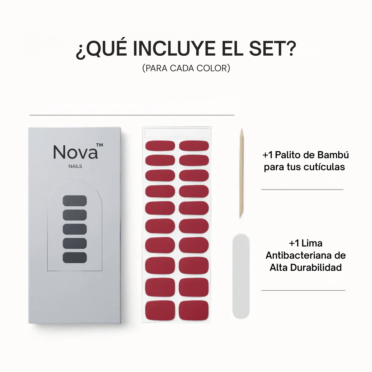 Novanails™ | Uñas de Gel con Acabado UV Sin daño