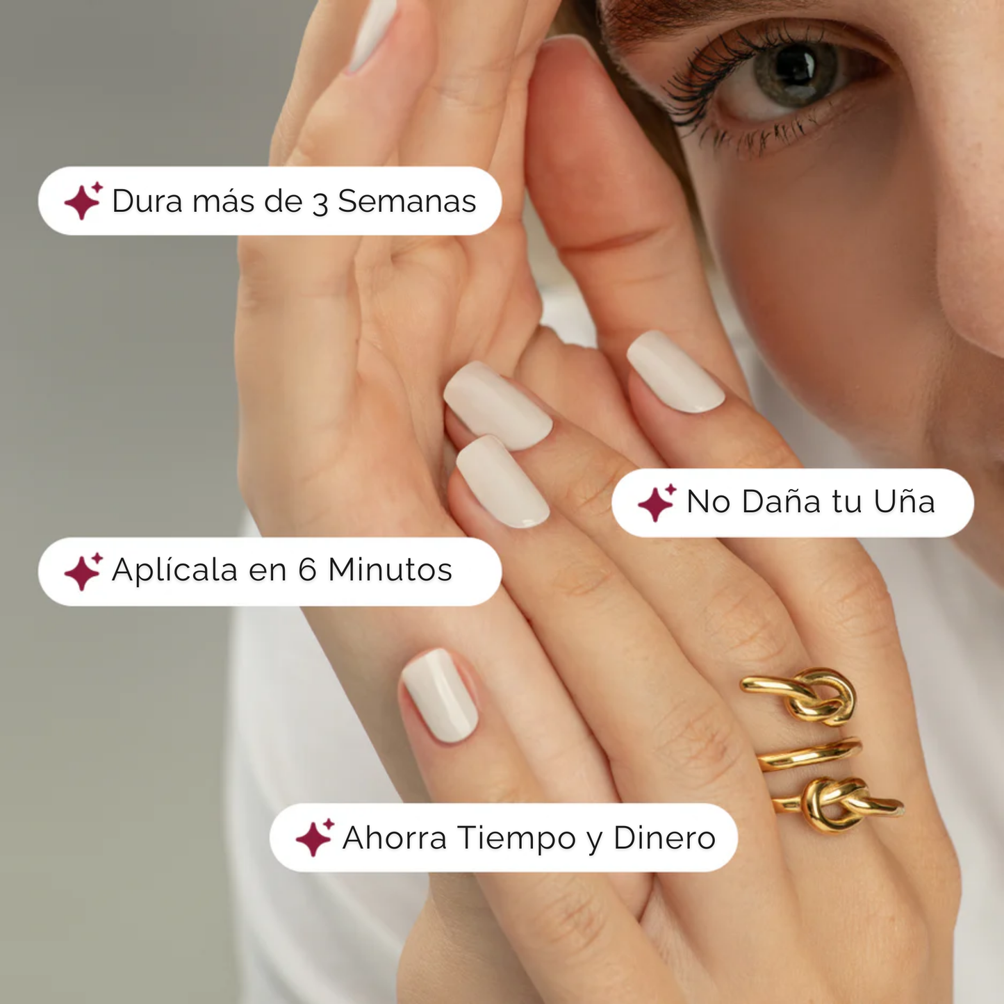 Novanails™ | Uñas de Gel con Acabado UV Sin daño
