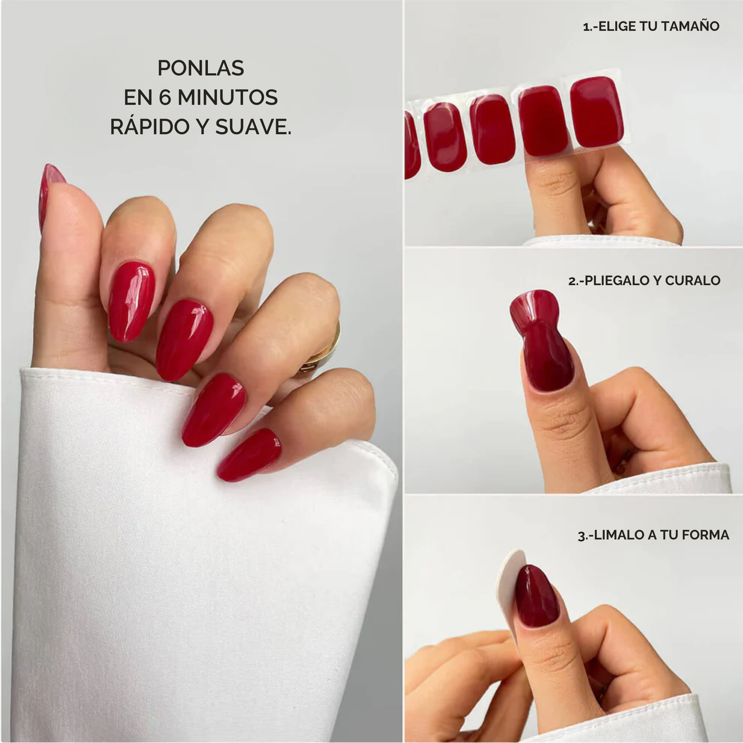Novanails™ | Uñas de Gel con Acabado UV Sin daño