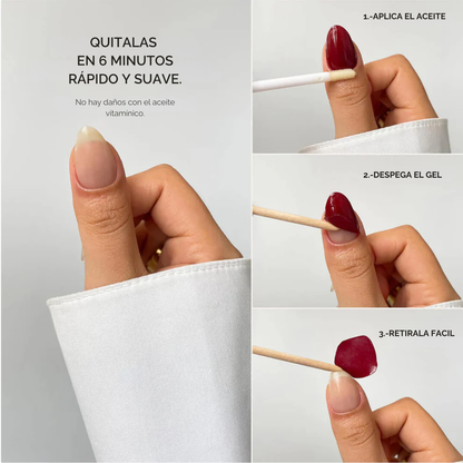 Novanails™ | Uñas de Gel con Acabado UV Sin daño