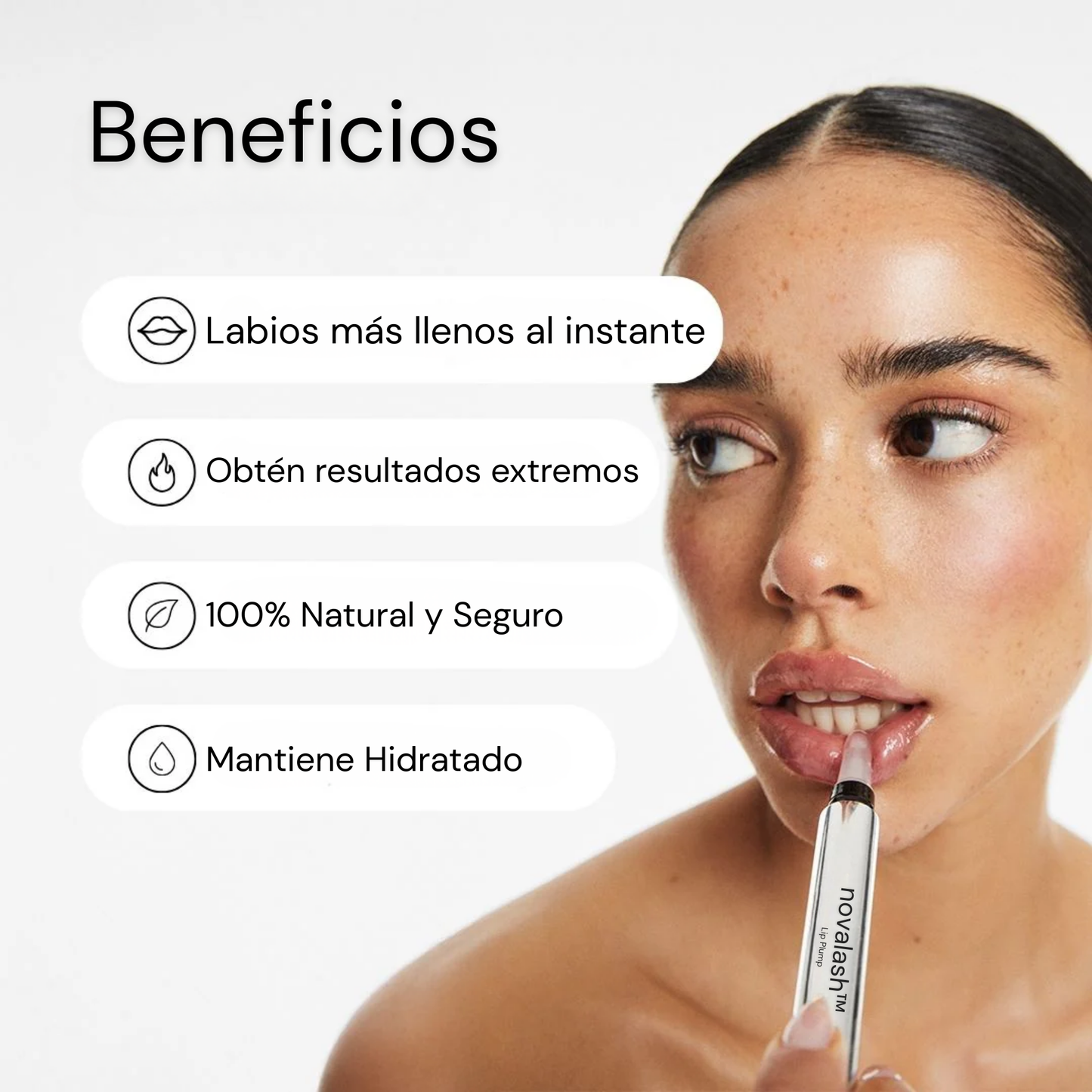 Lip Plump Activa el Volumen Natural | novalash™