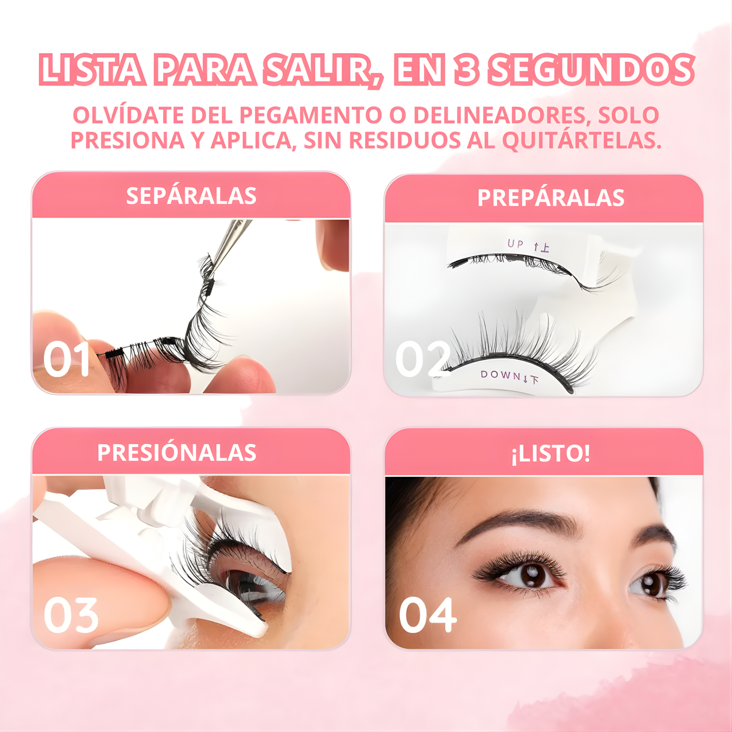 Pestañas Magnéticas Reutilizables | novalash™