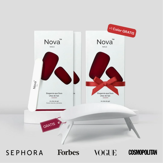 Novanails™ | Uñas de Gel con Acabado UV Sin daño