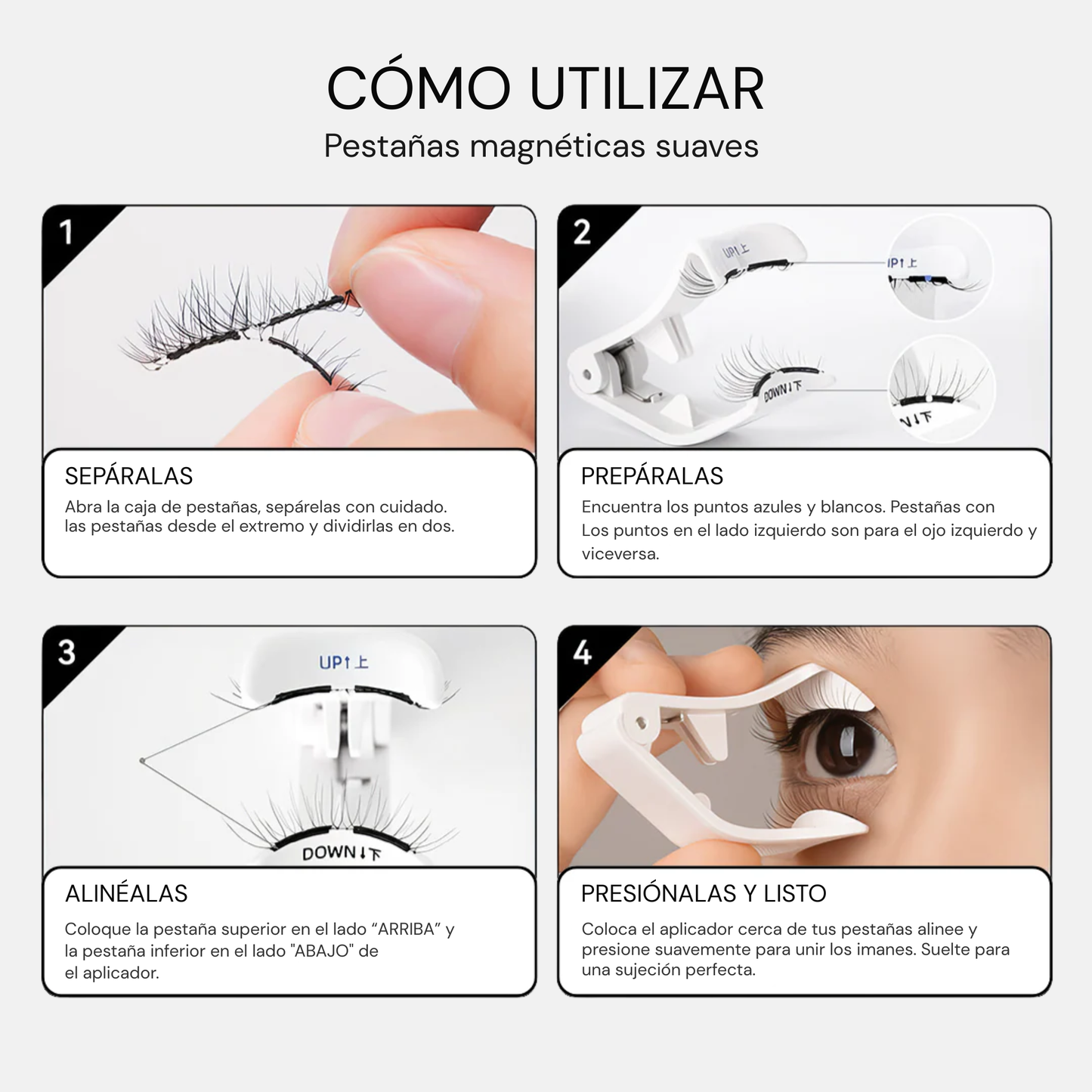 Pestañas Magnéticas Reutilizables | novalash™