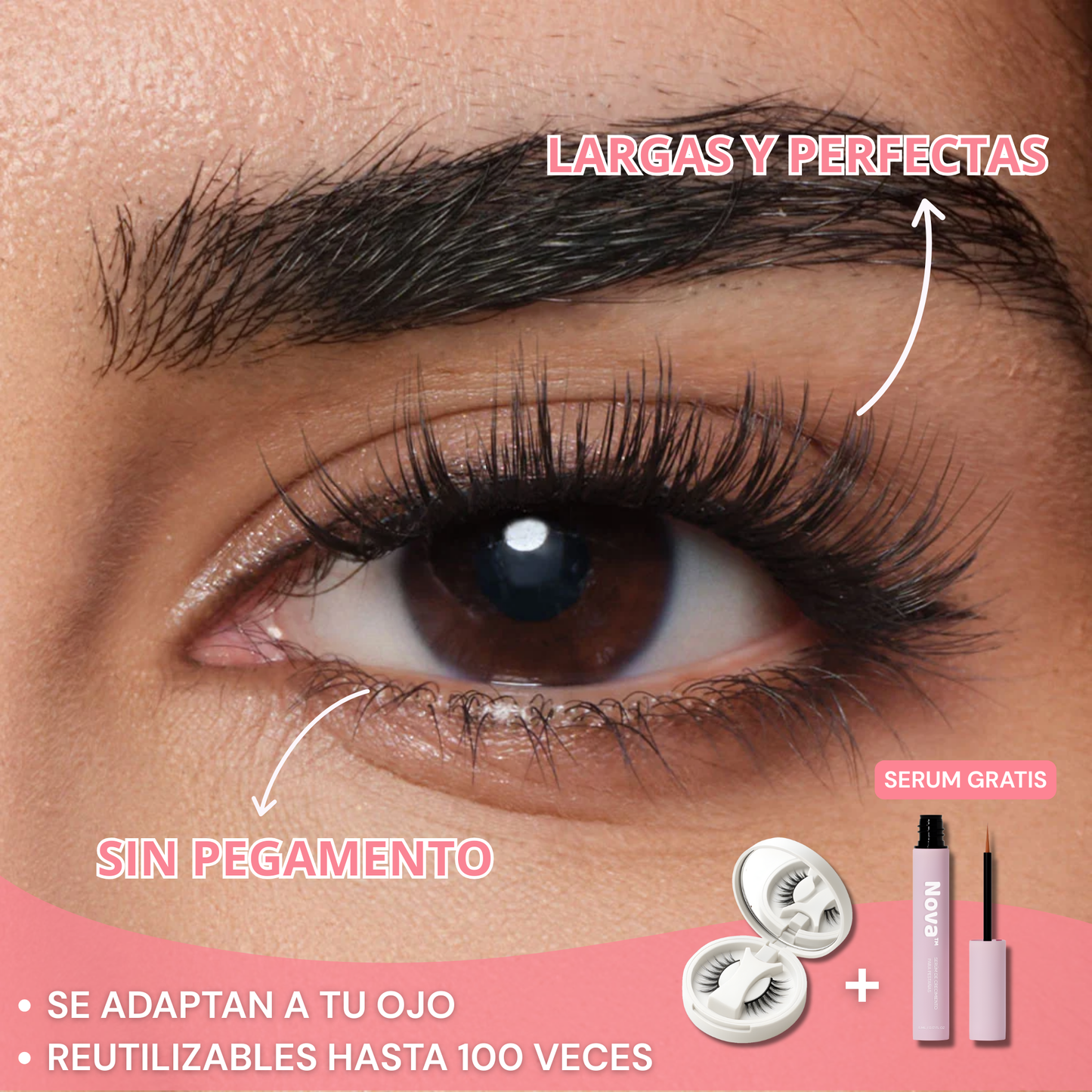 Pestañas Magnéticas Reutilizables | Nova™