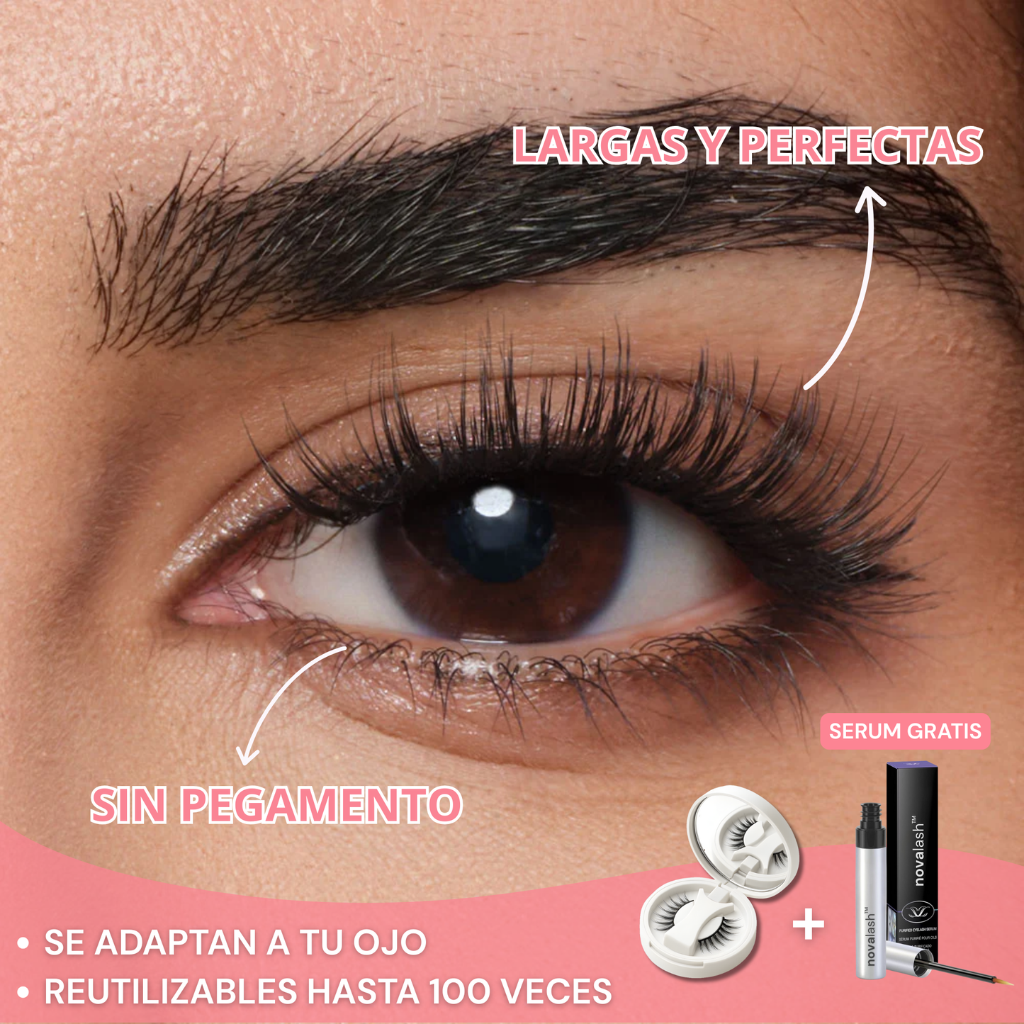 Pestañas Magnéticas Reutilizables | novalash™